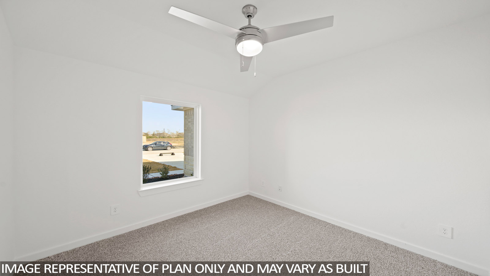 secondary bedroom with bright window