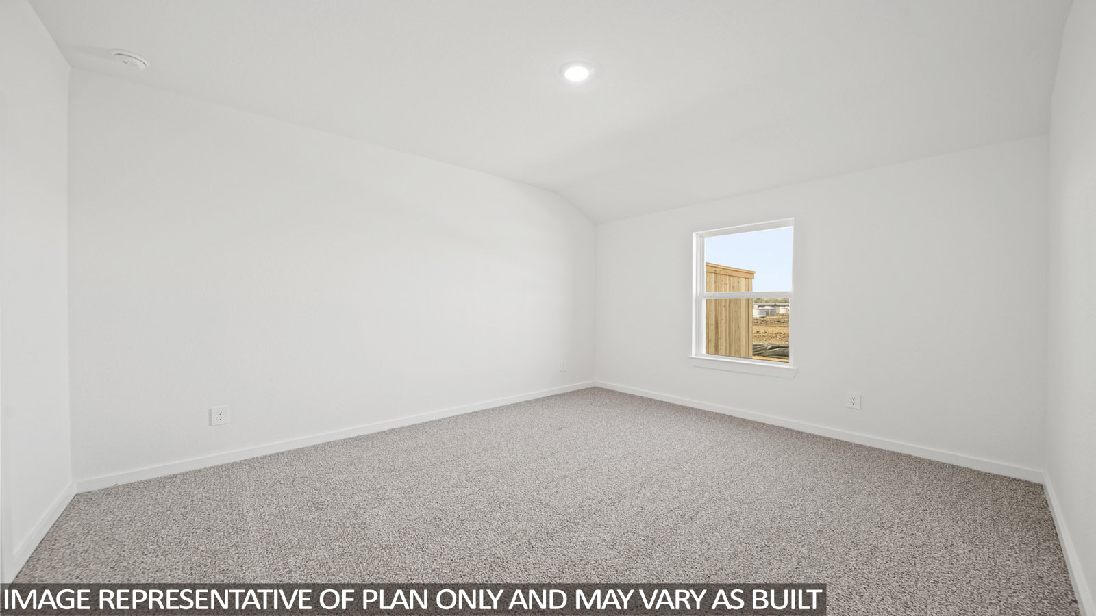 secondary bedroom with bright window