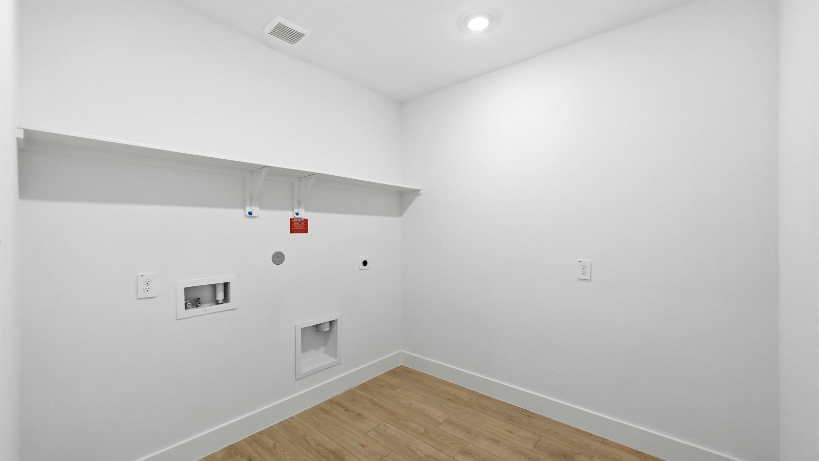 Utility room with storage