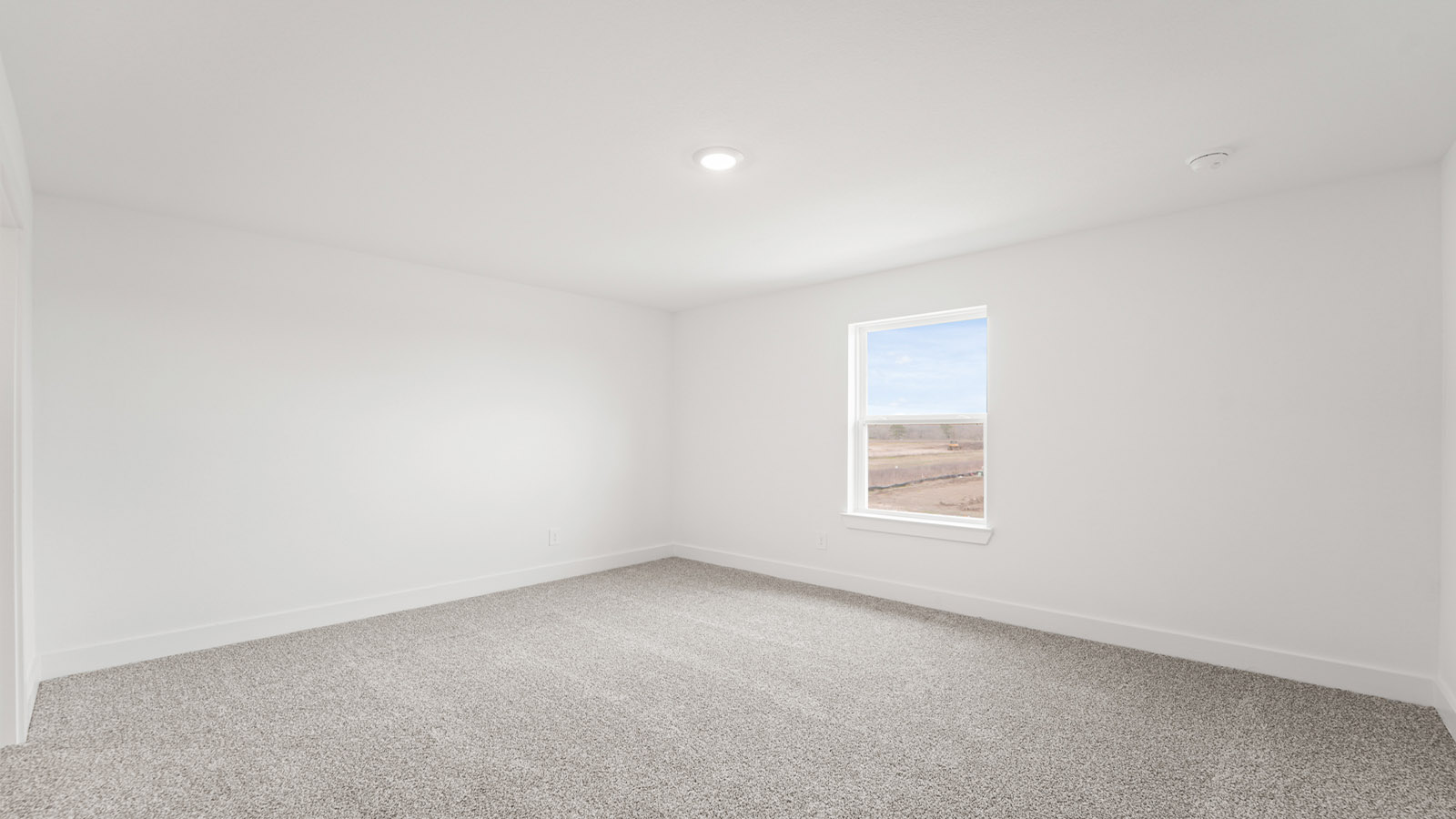 secondary bedroom with bright window