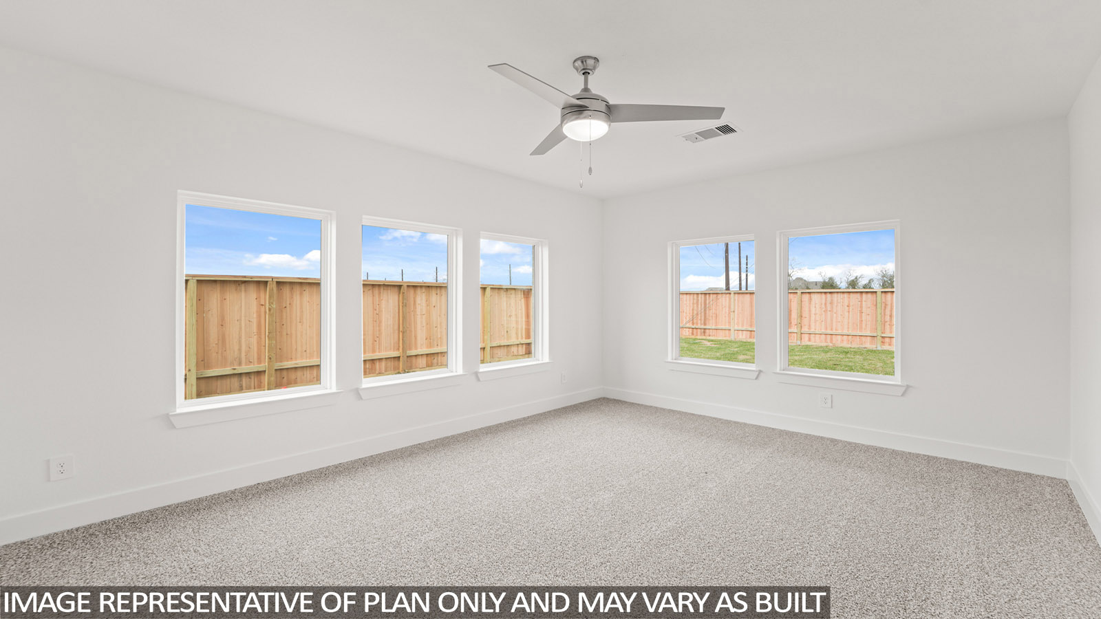 entertainment room with bright windows