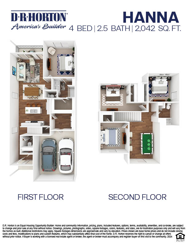 Hannah 3D Floor Plan