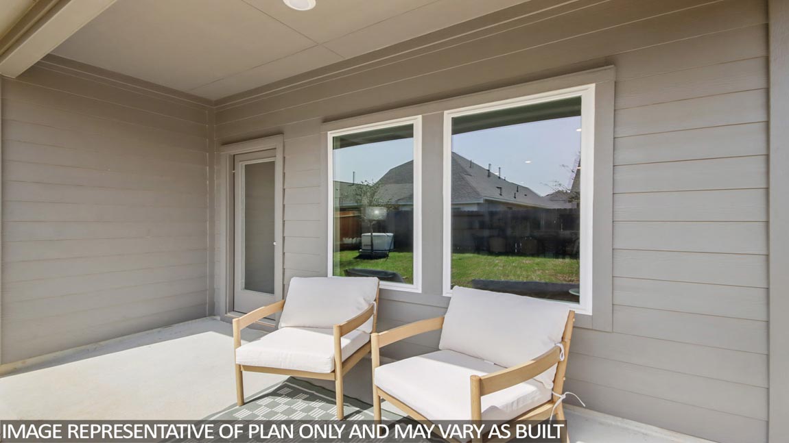 Fully Landscaped backyard