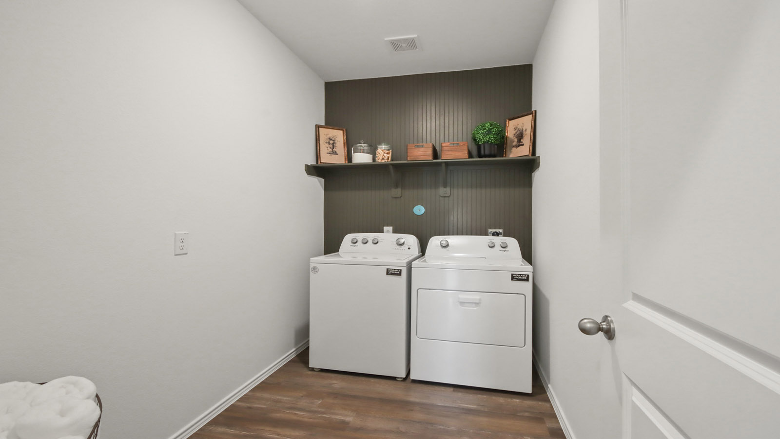 Utility room with storage