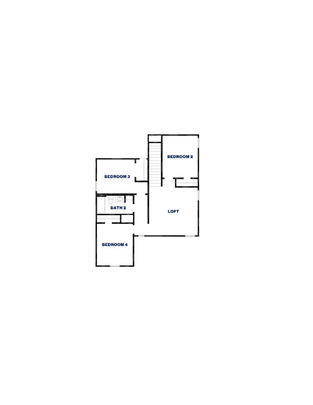 Justin 3D Floor Plan 2nd floor