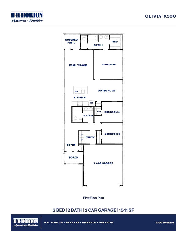 Olivia 2D Floor Plan