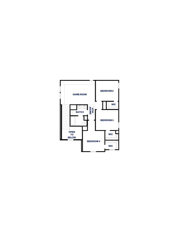 Renae floor plan 2nd floor