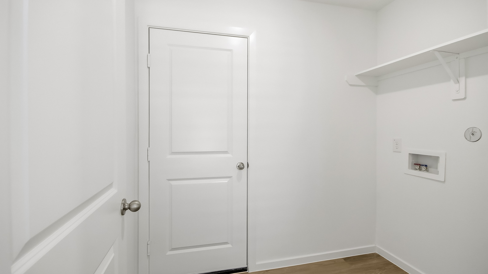 Utility room with storage