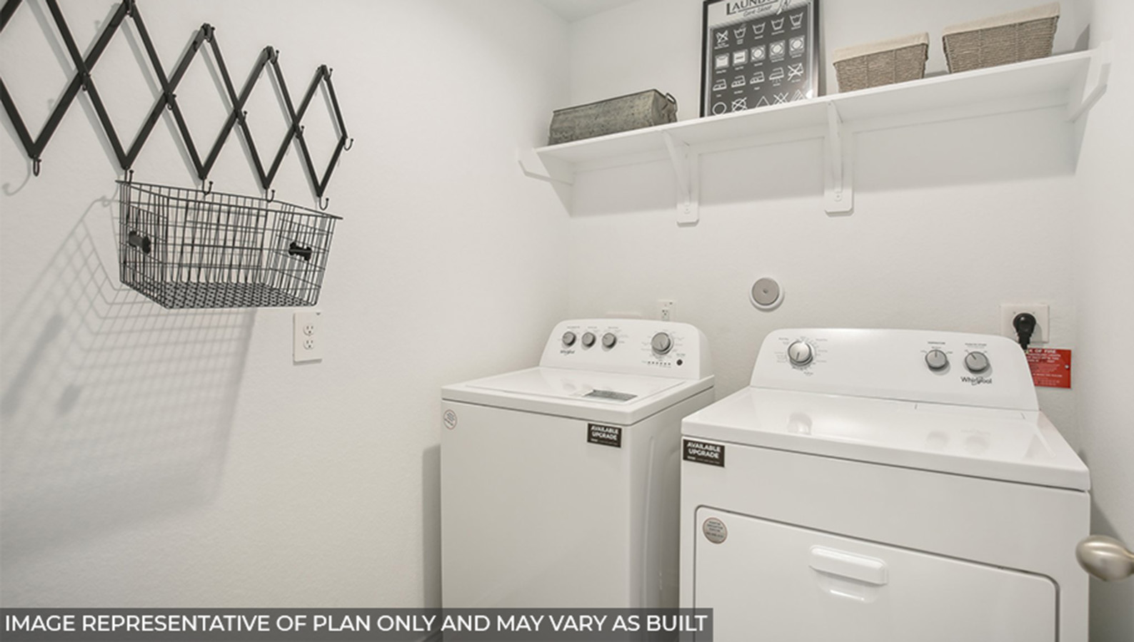 Utility room with storage