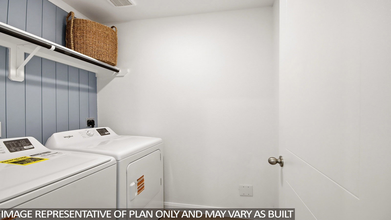 Utility room with storage