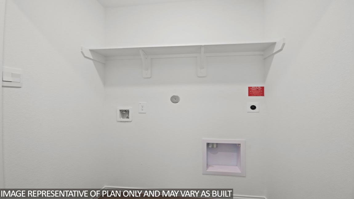 Utility room with storage