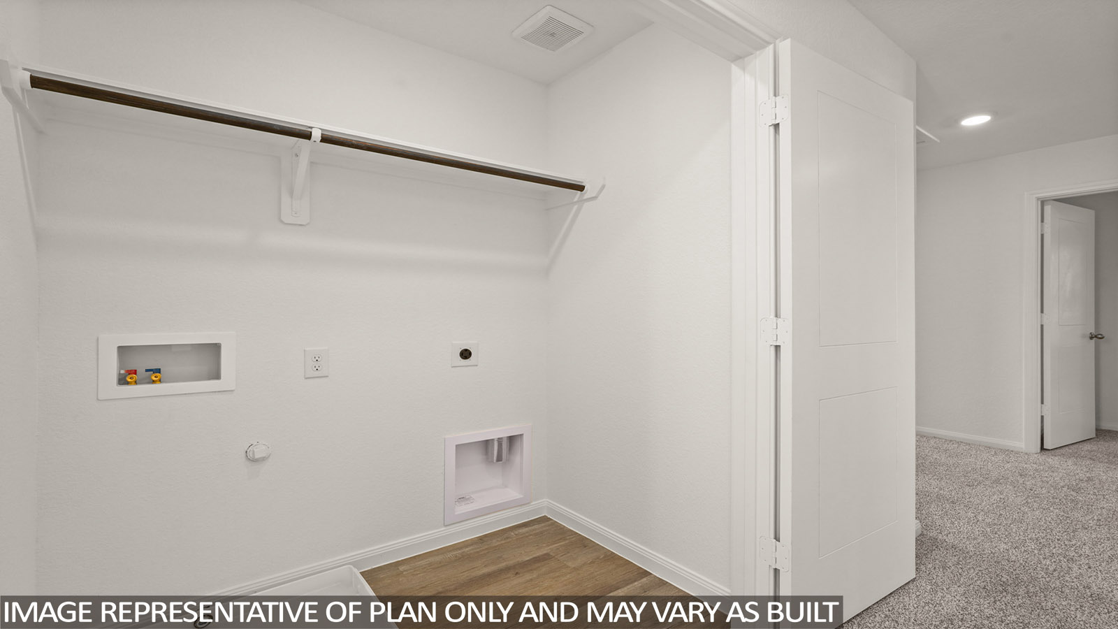 Utility room with storage