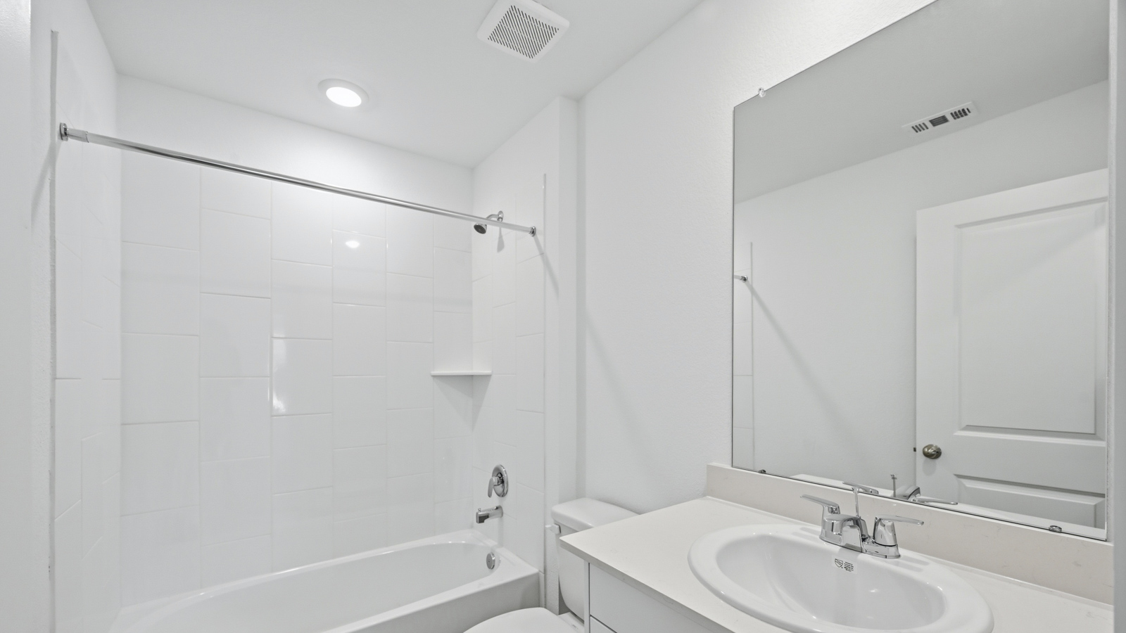 primary bathroom with shower