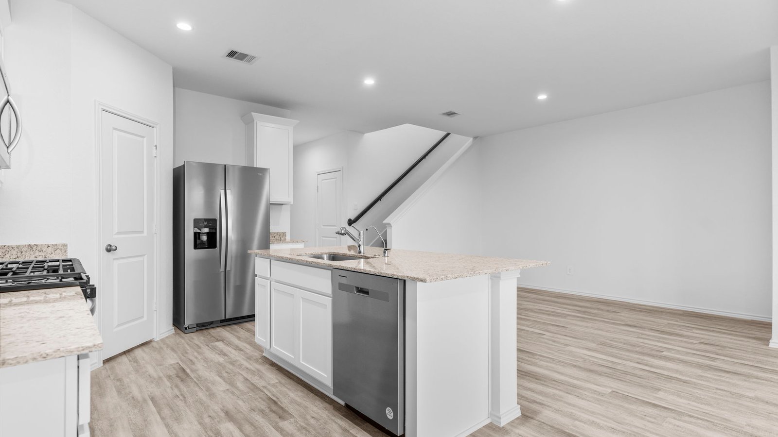 open concept kitchen