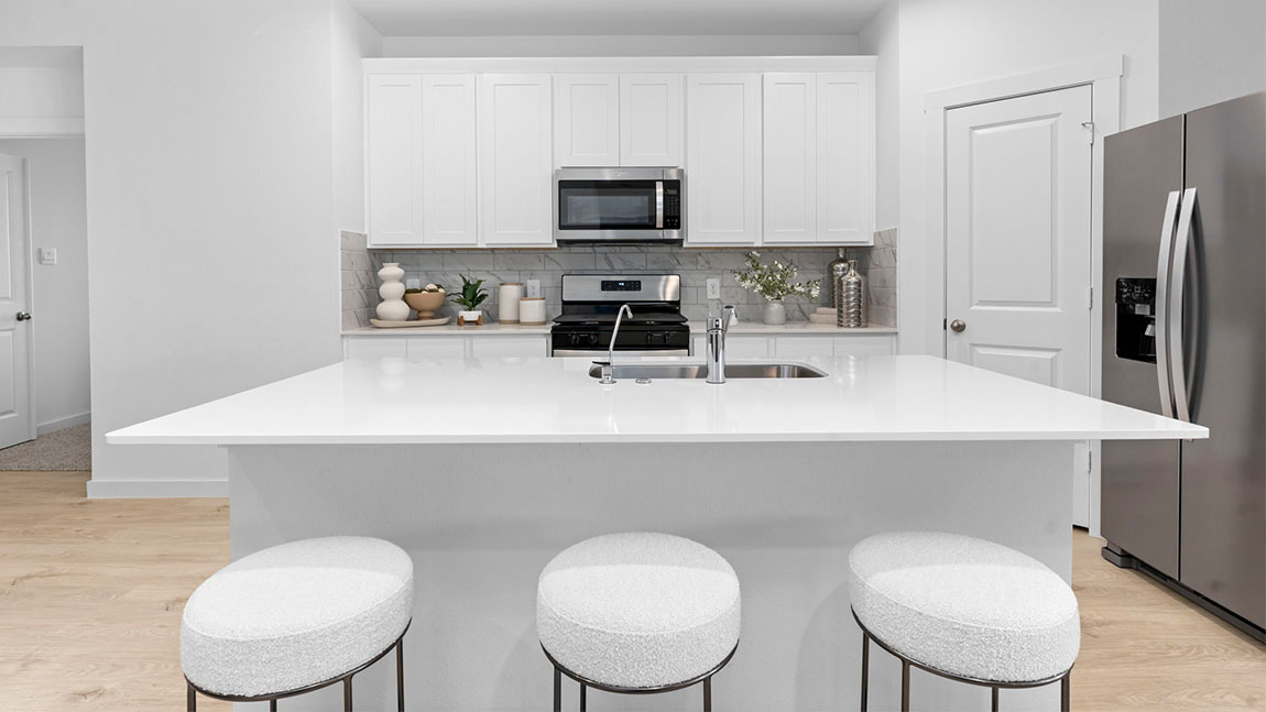 spacious kitchen