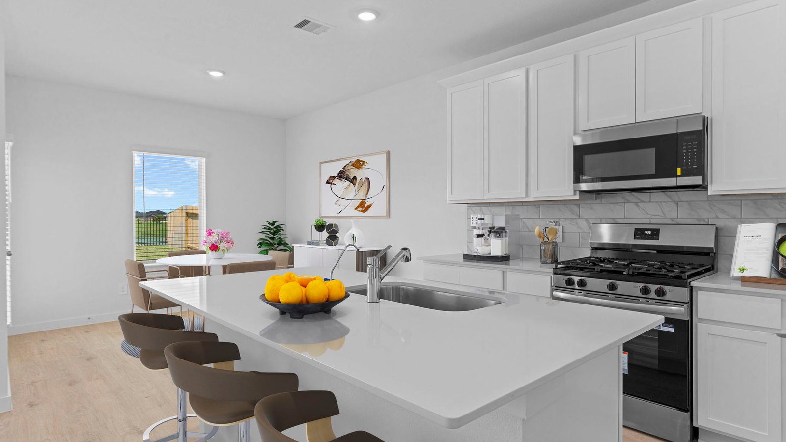 elegant kitchen island