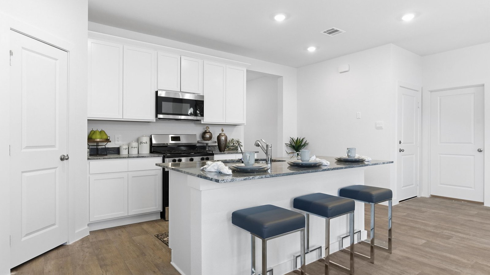 spacious kitchen