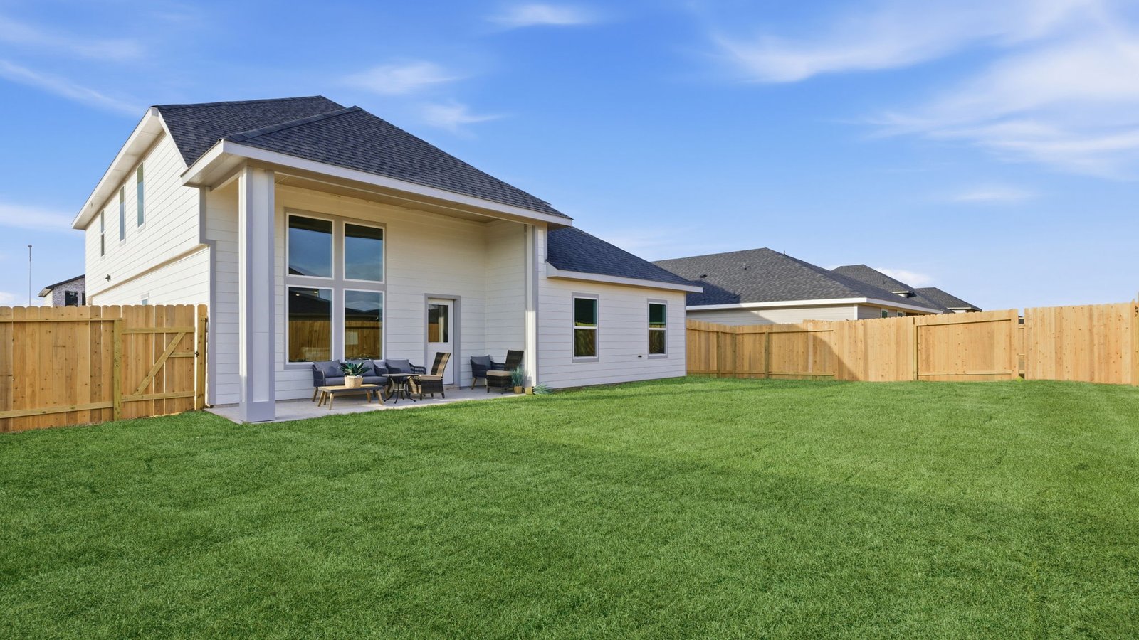 back yard exterior