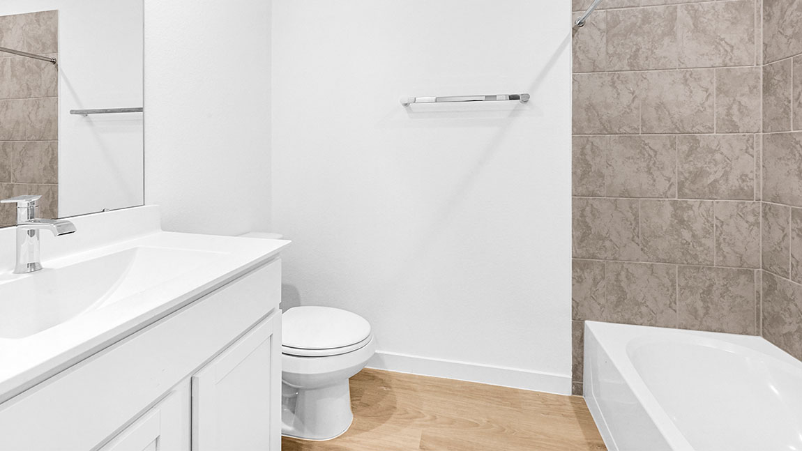 Representation of guest bath
