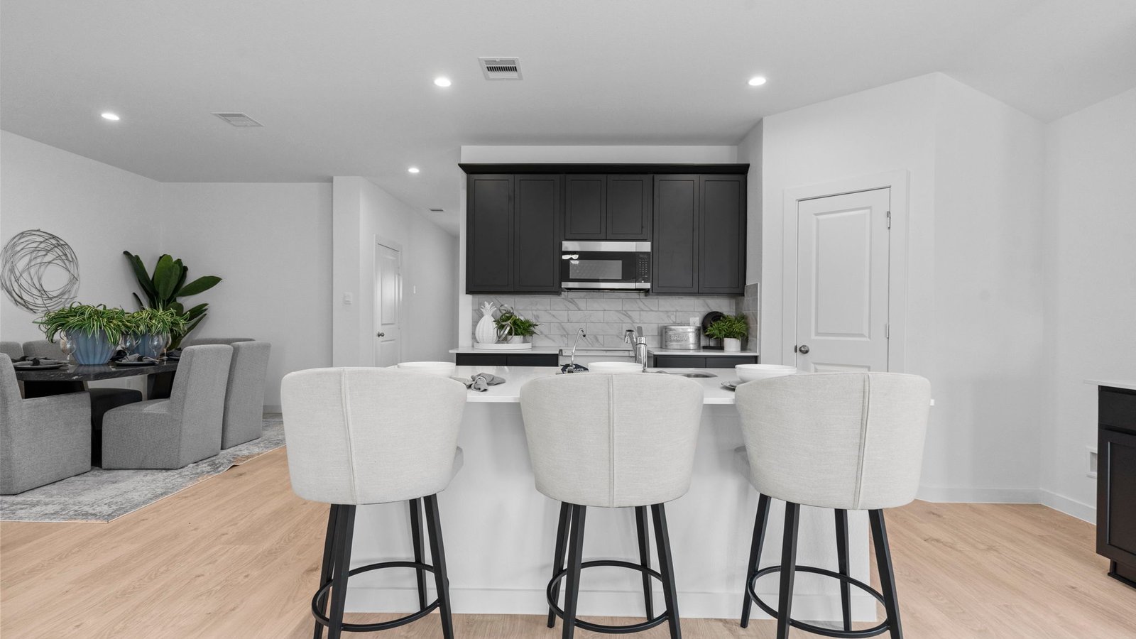 spacious kitchen