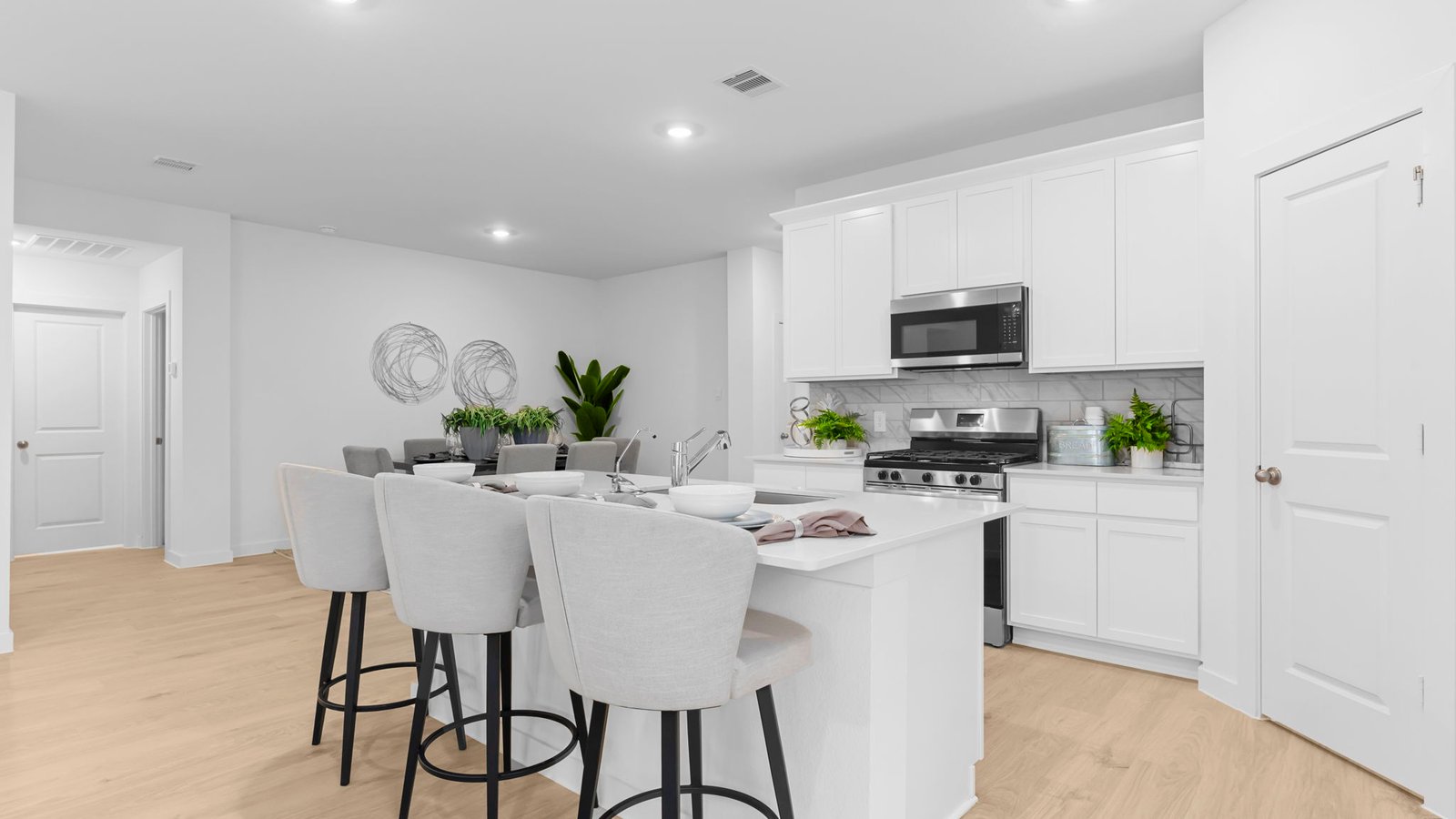 Representation of dining area