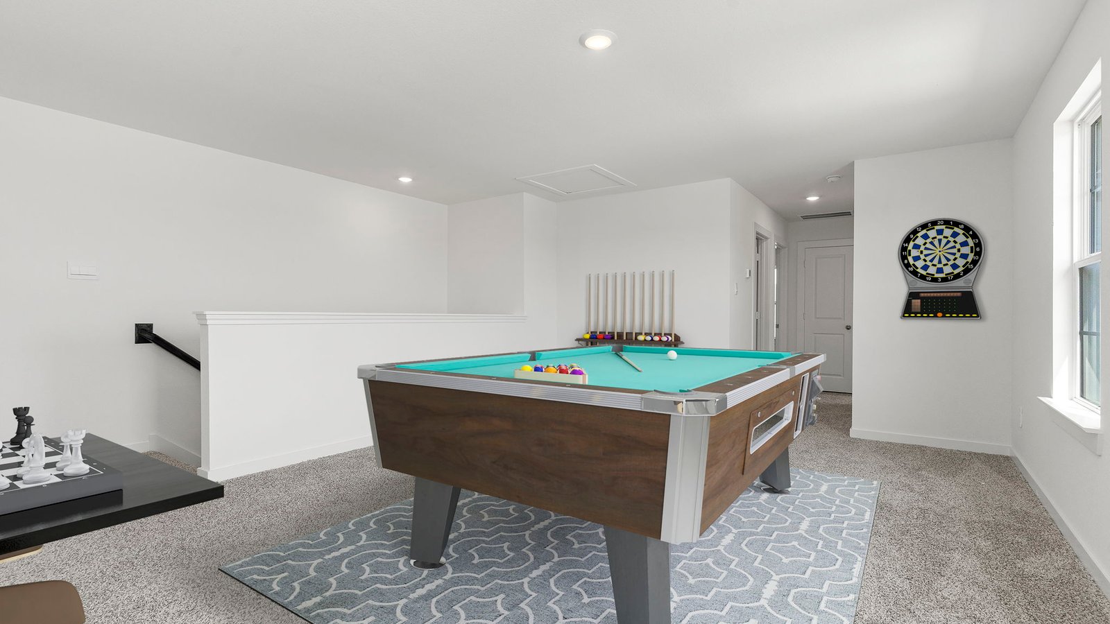 second floor game room