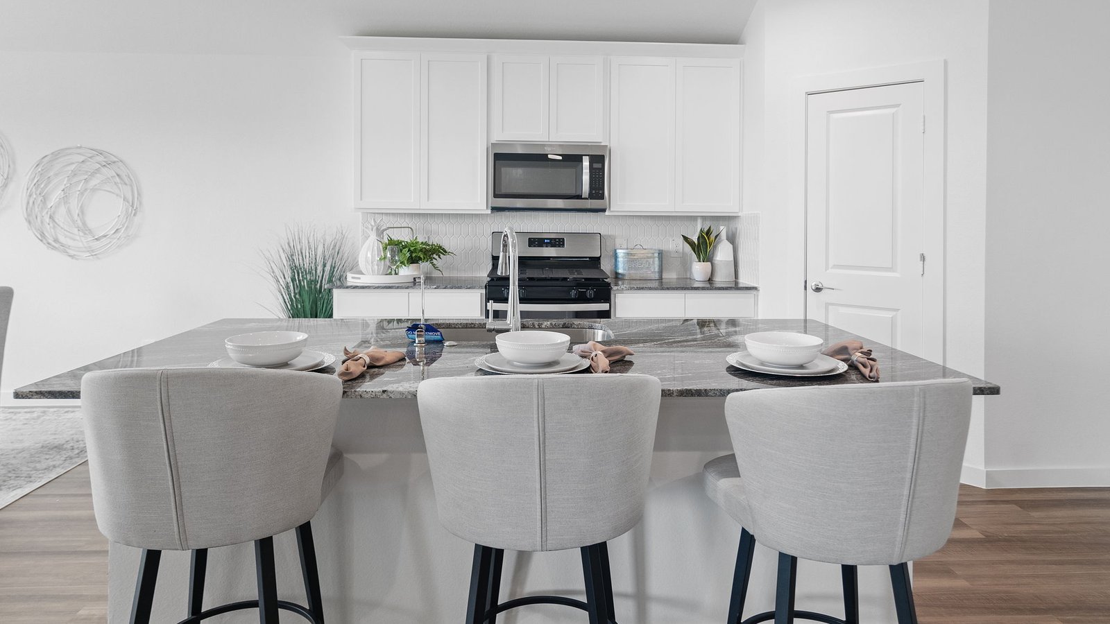 elegant kitchen island