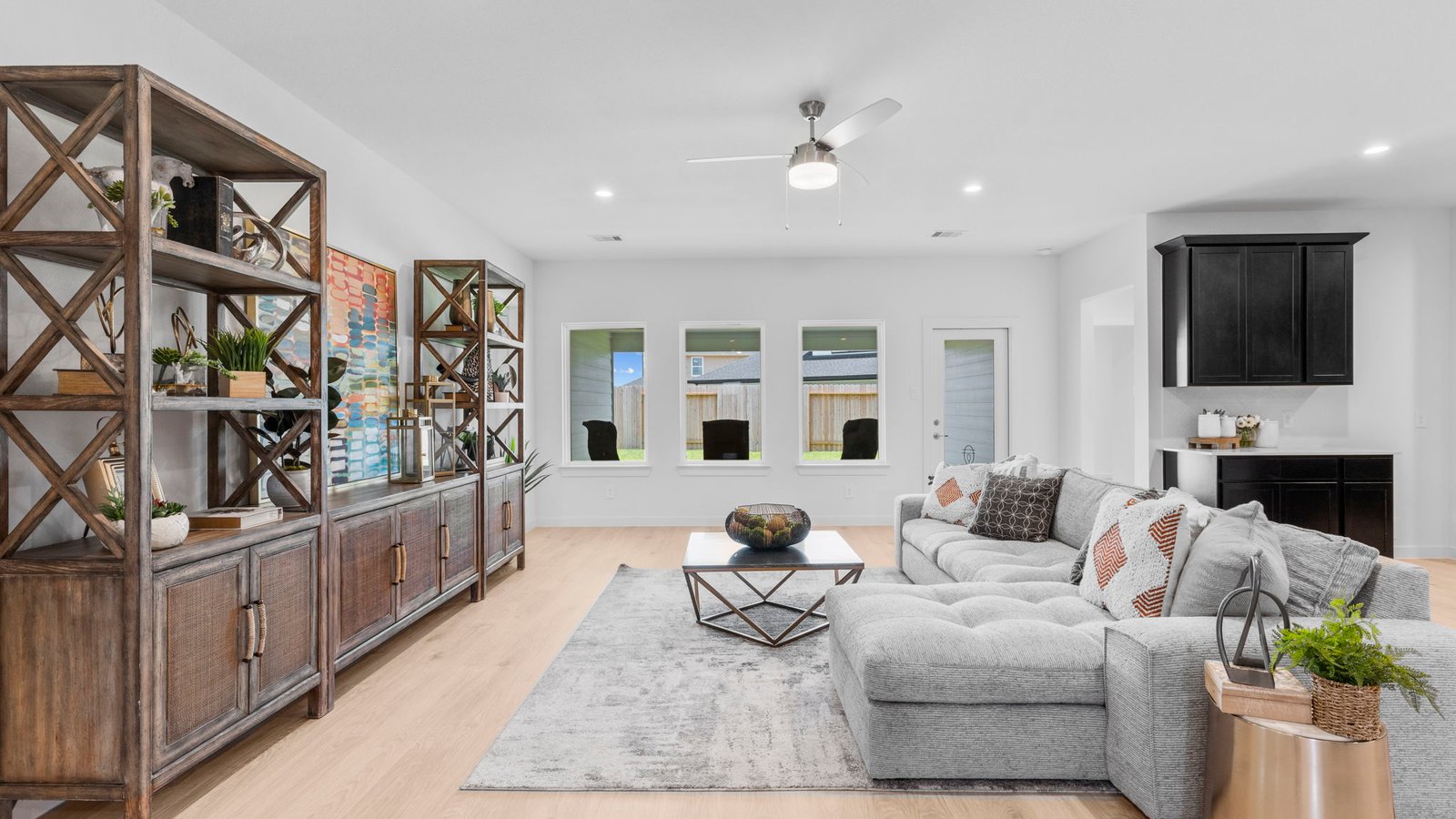 oversized living room