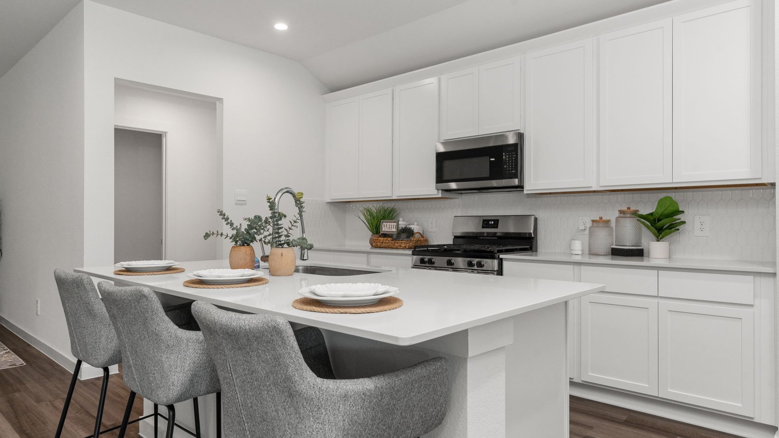 elegant kitchen island