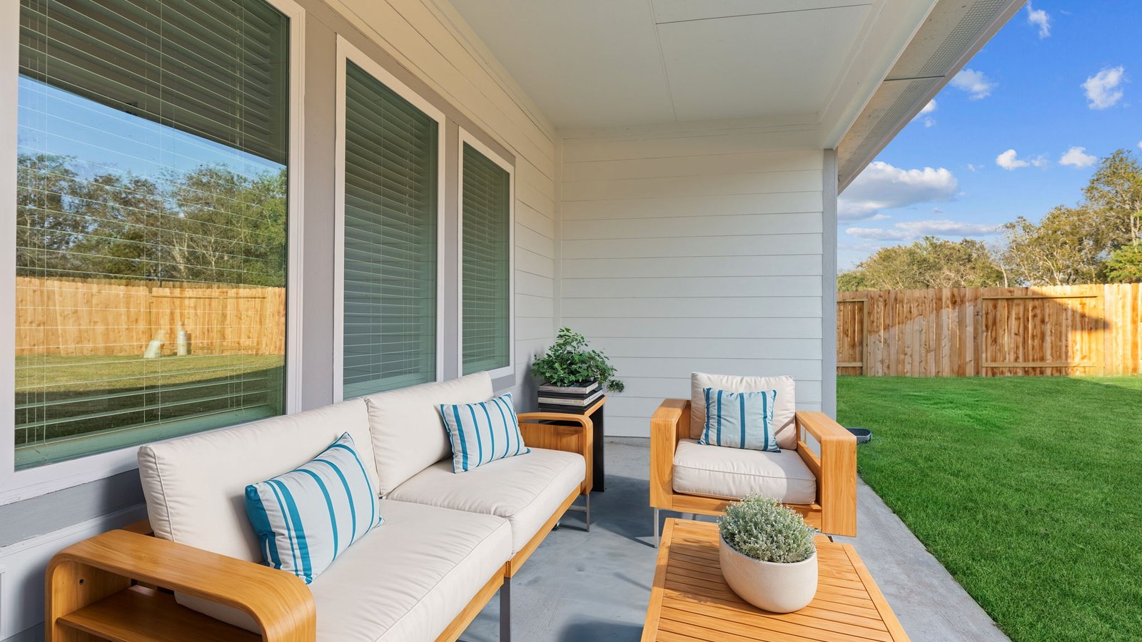 Representation of patio