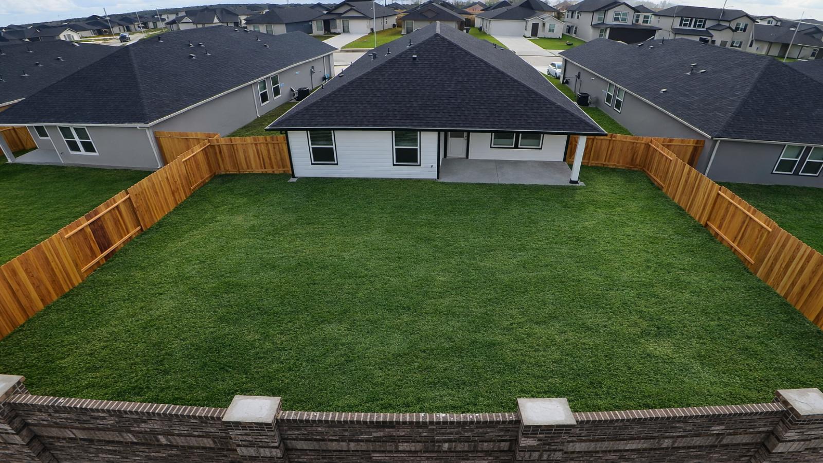 back yard exterior