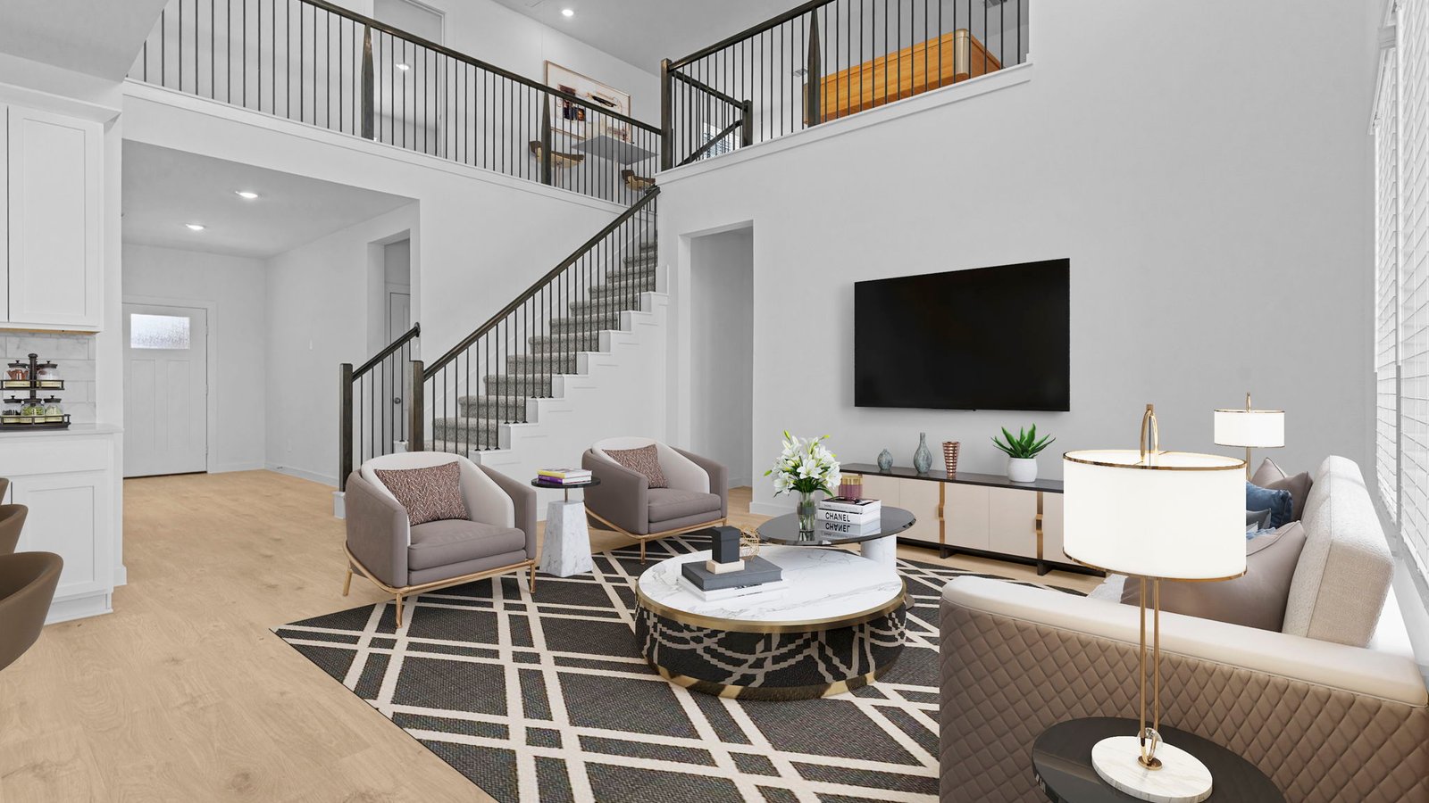 oversized living room