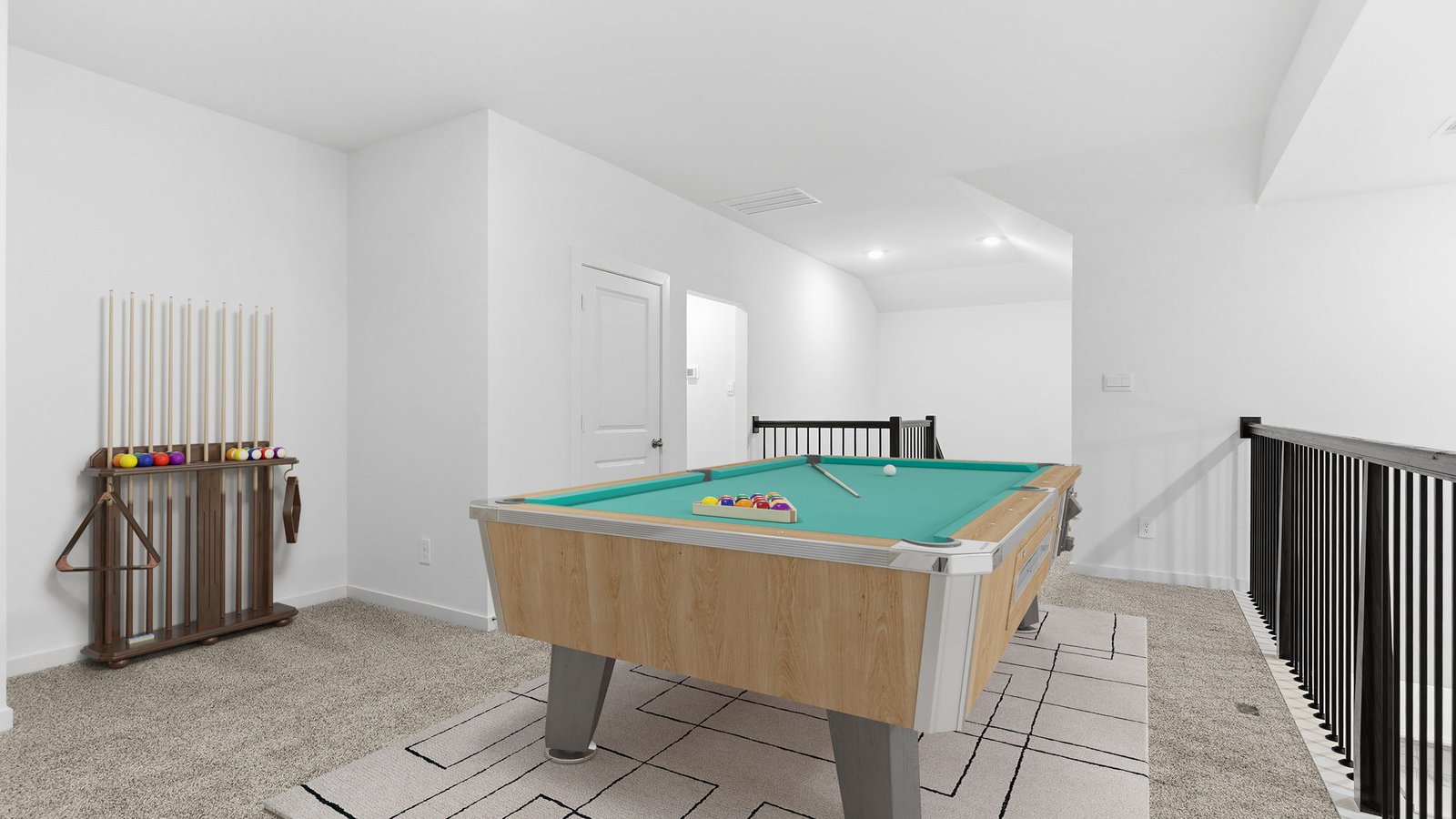 spacious game room