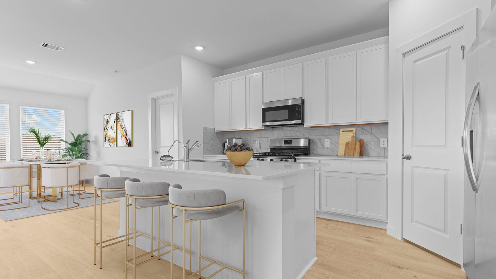 elegant kitchen island