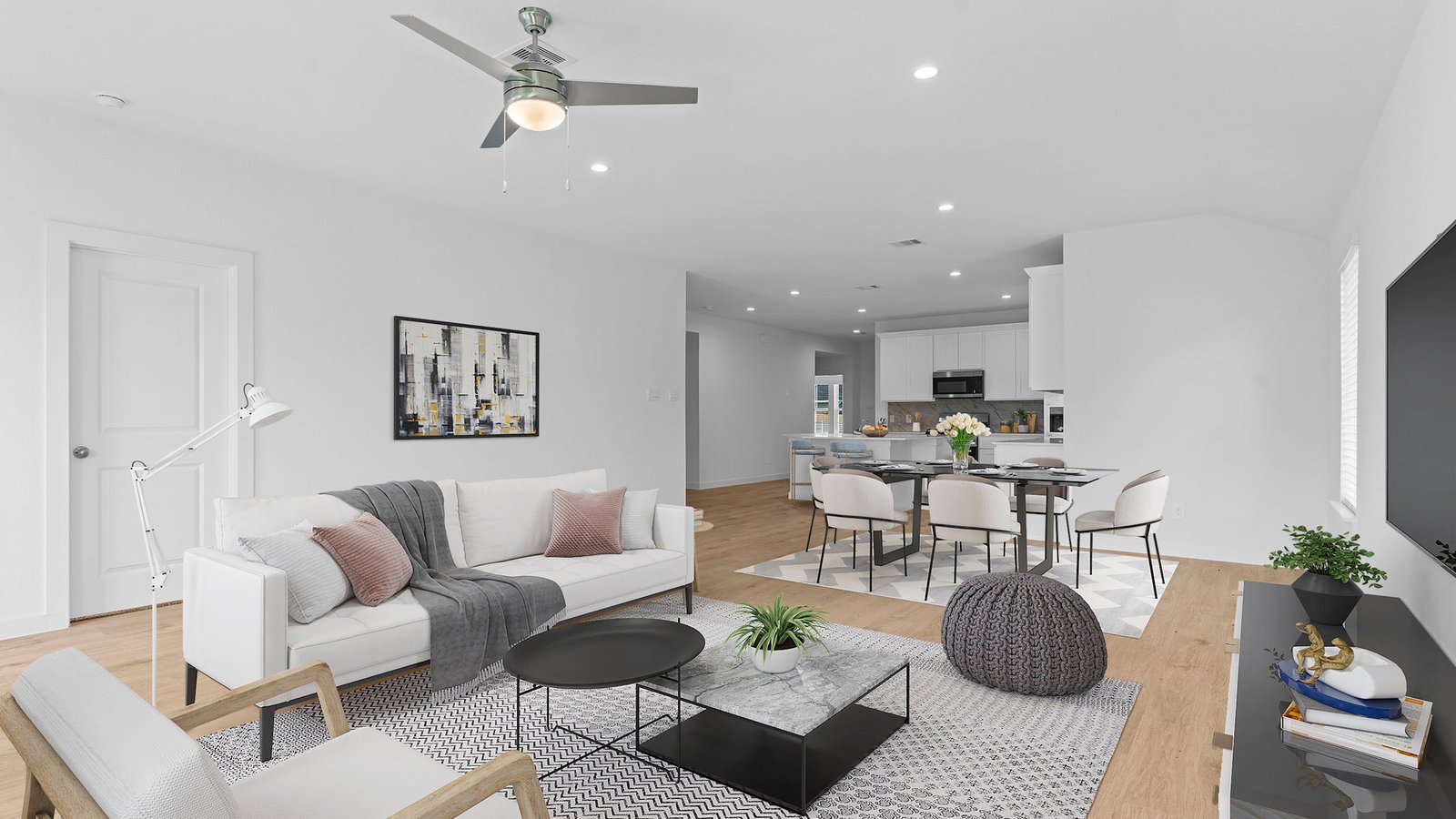 oversized living room