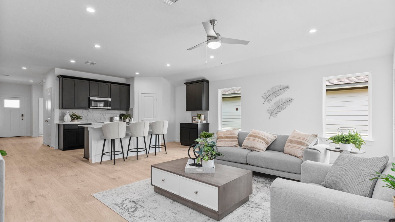 oversized living room