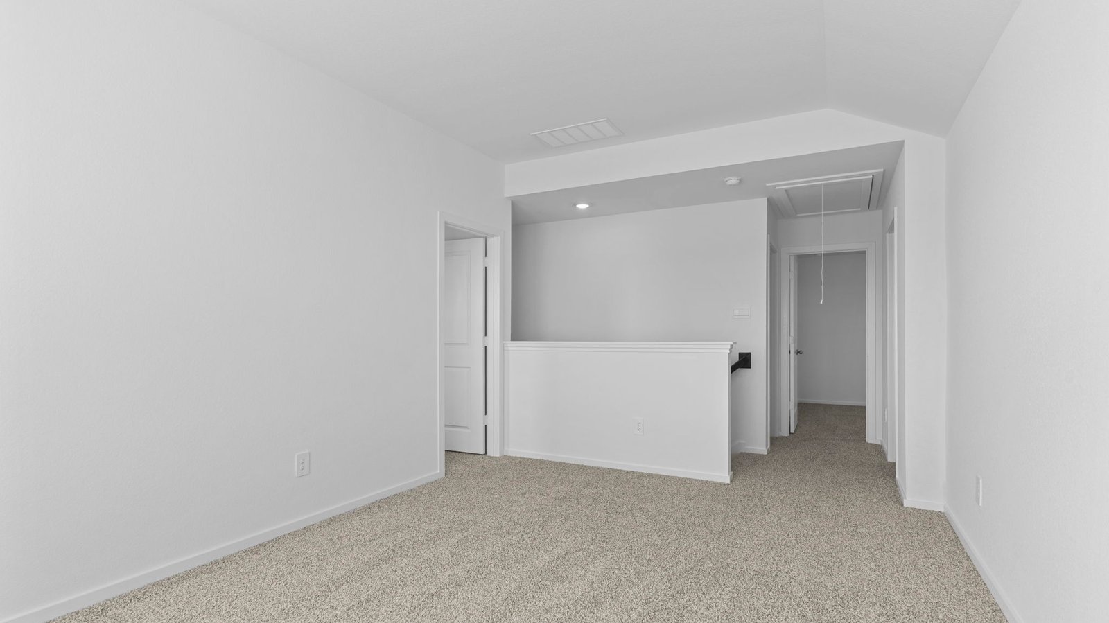 upstairs loft area