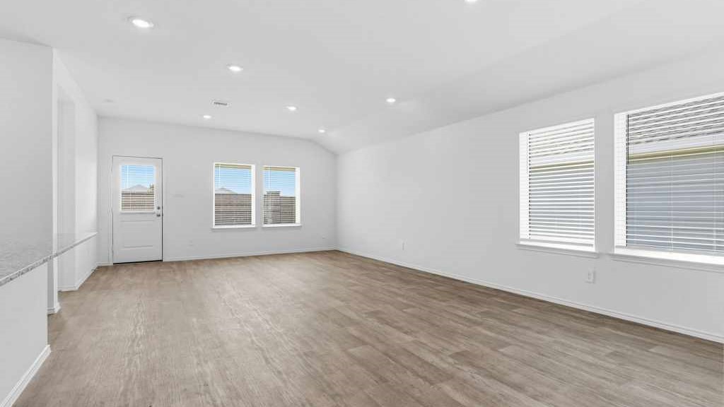 Living Room and Dining Area