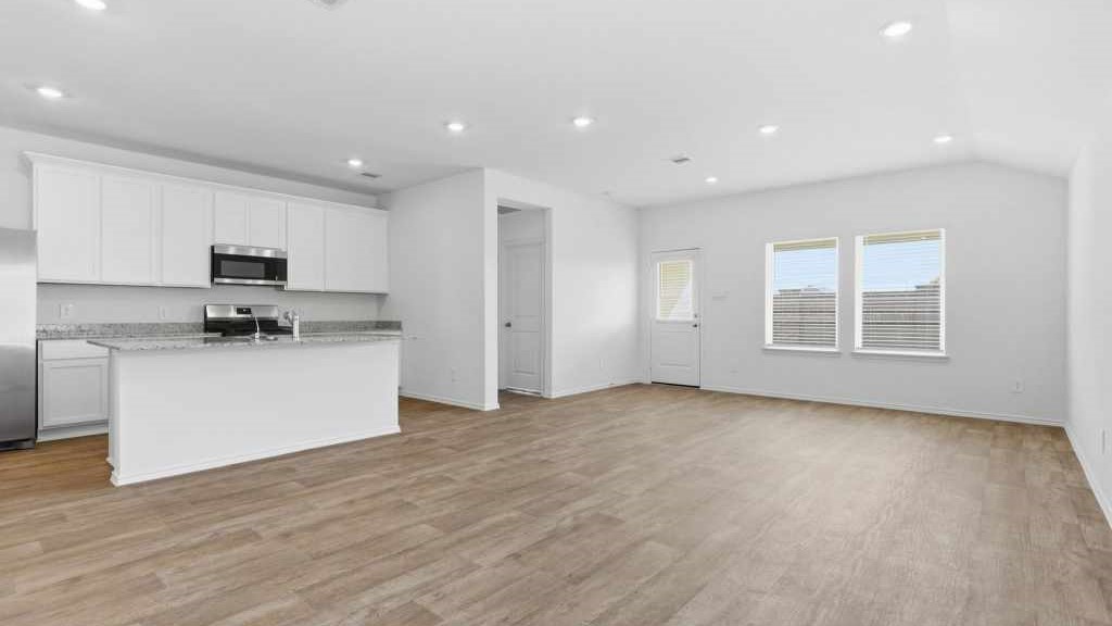 Living Room and Dining Area