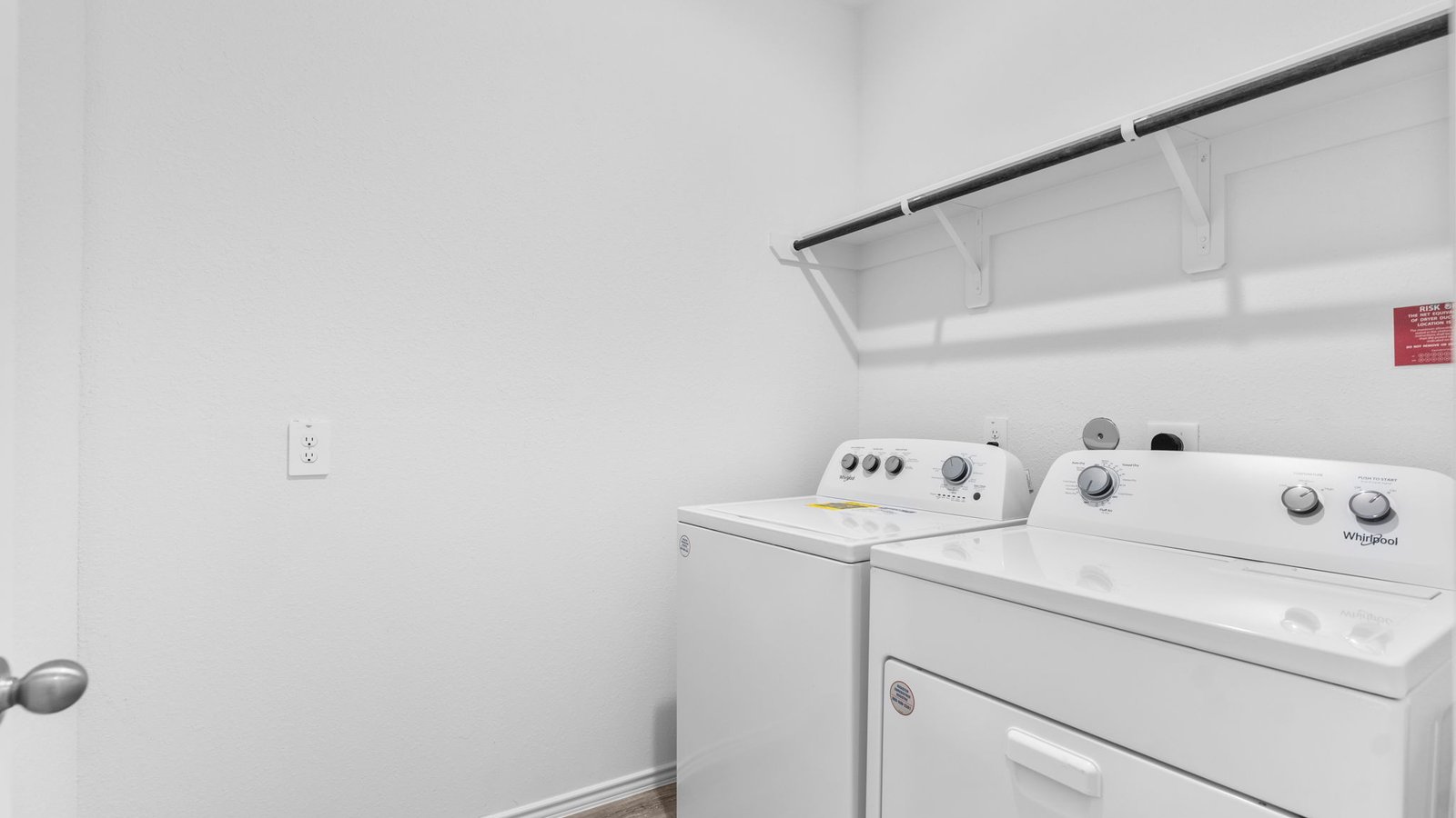 Laundry area