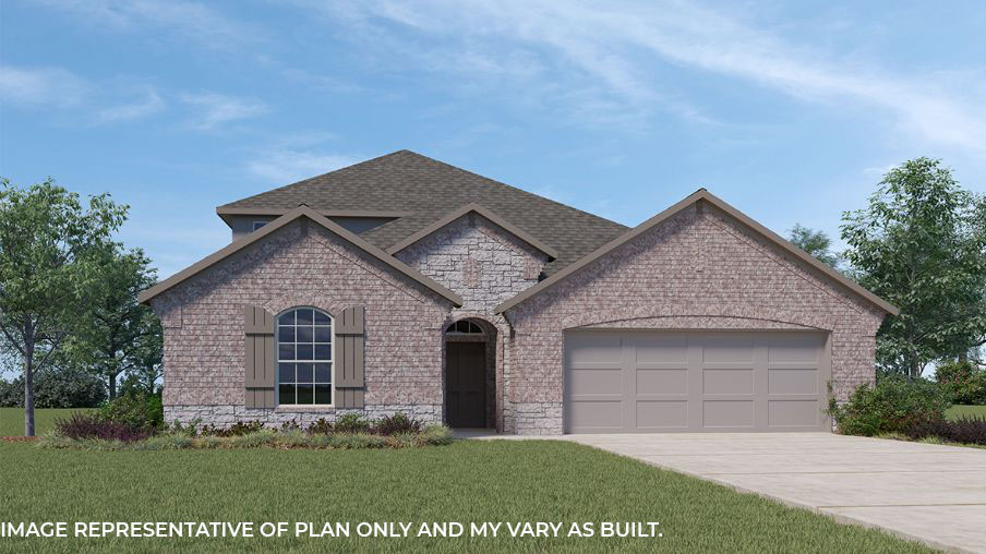 Floor Plan in Harvest Green Richmond, TX D.R. Horton