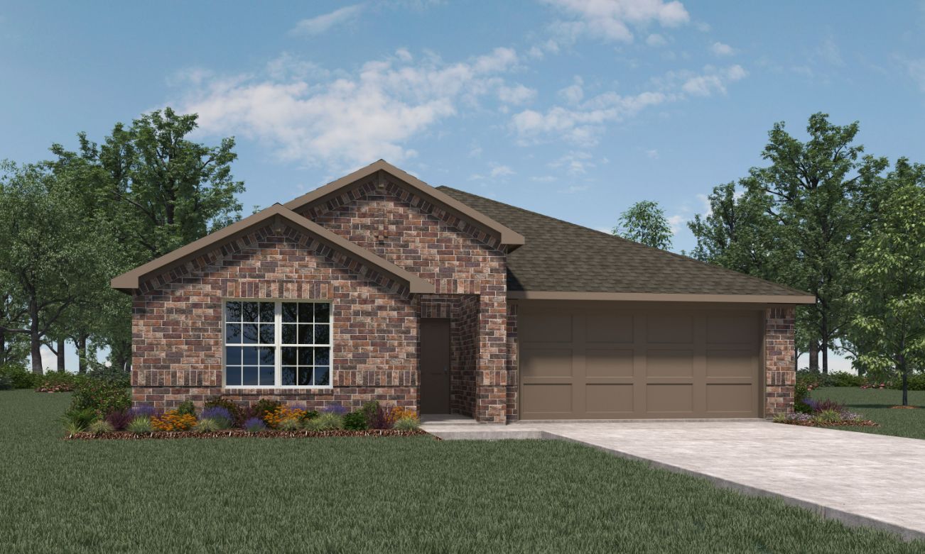 Floor Plan in Bryan Grove Rosenberg, TX D.R. Horton
