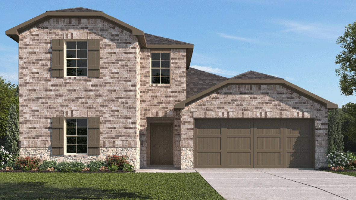 Floor Plan in Bryan Grove Rosenberg, TX D.R. Horton