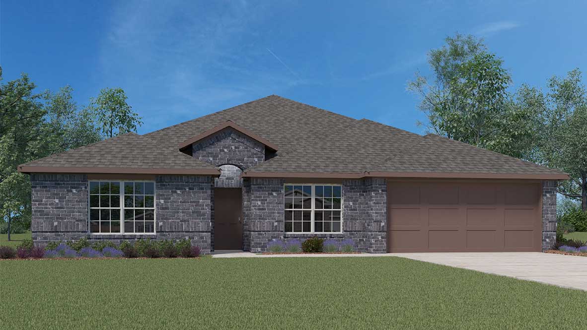 Floor Plan in Parks Edge Missouri City, TX D.R. Horton