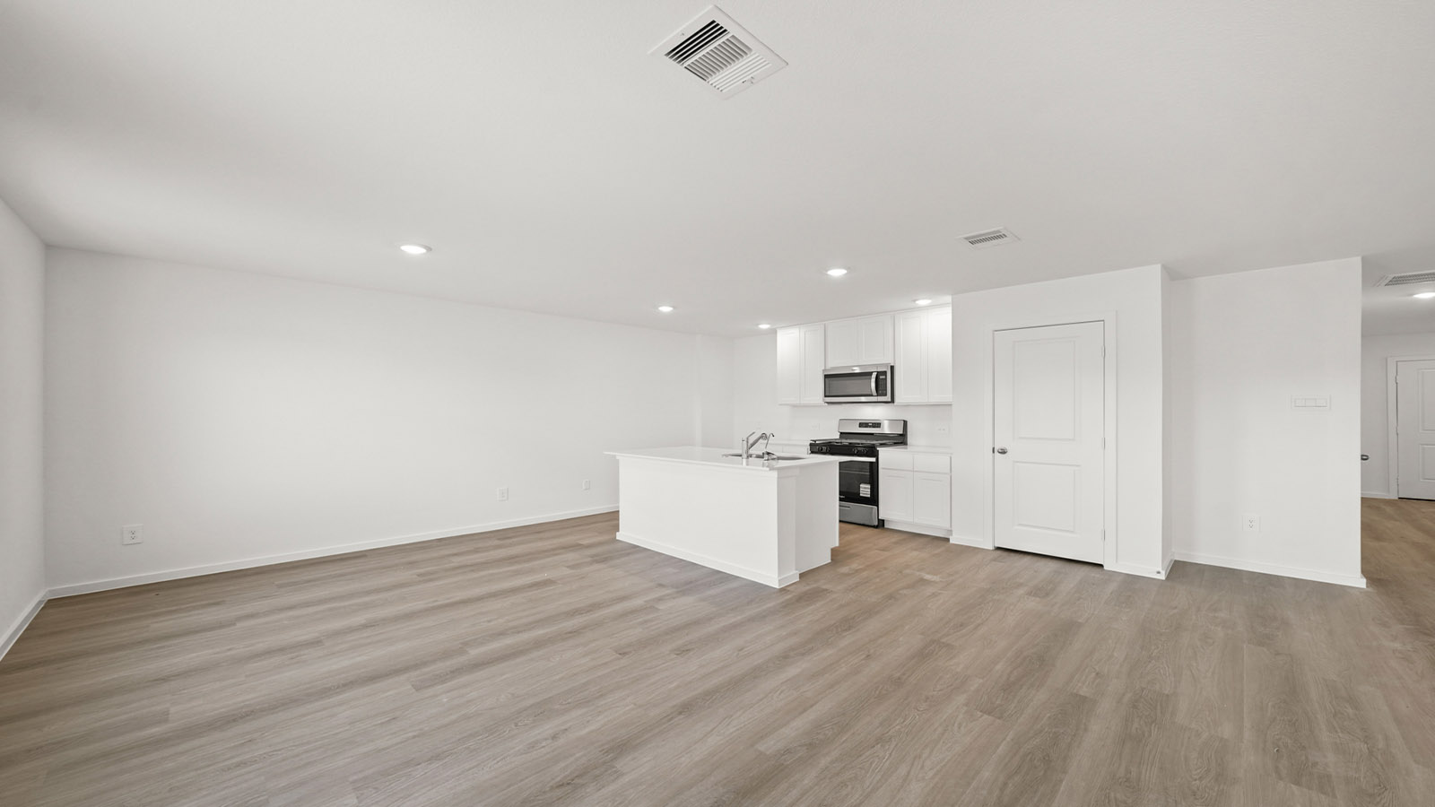 open concept kitchen