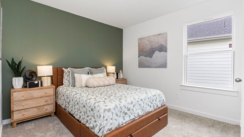 guest bedroom with window