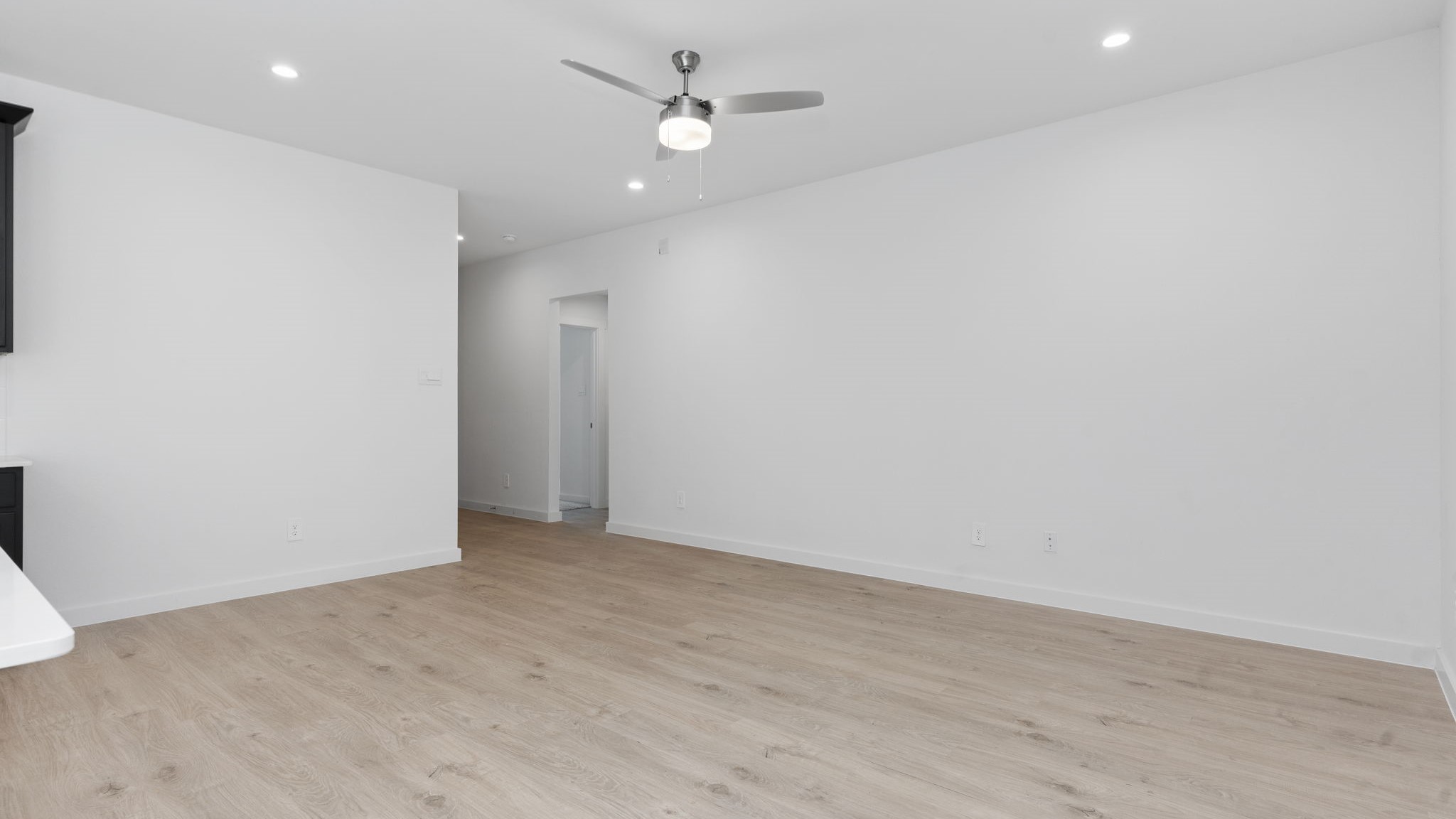 spacious living room