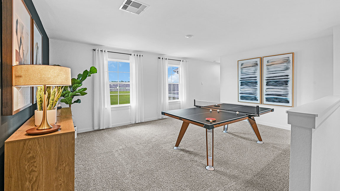 second floor game room