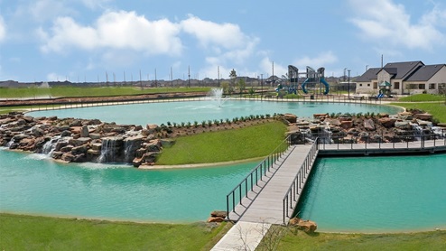 Tamarron lake and bridge access