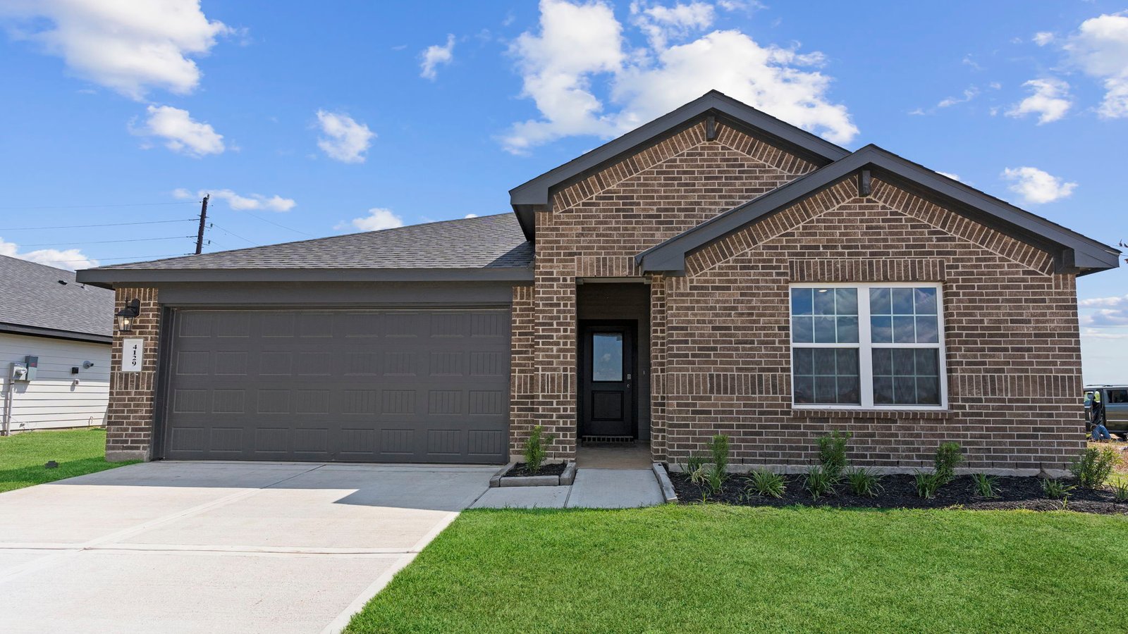 Exterior of Burnet Floorplan Home